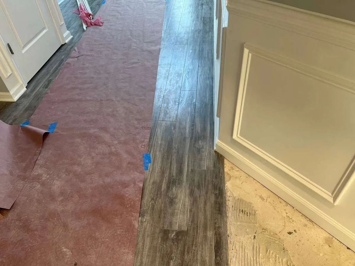 Completed marble shower restoration in Washington